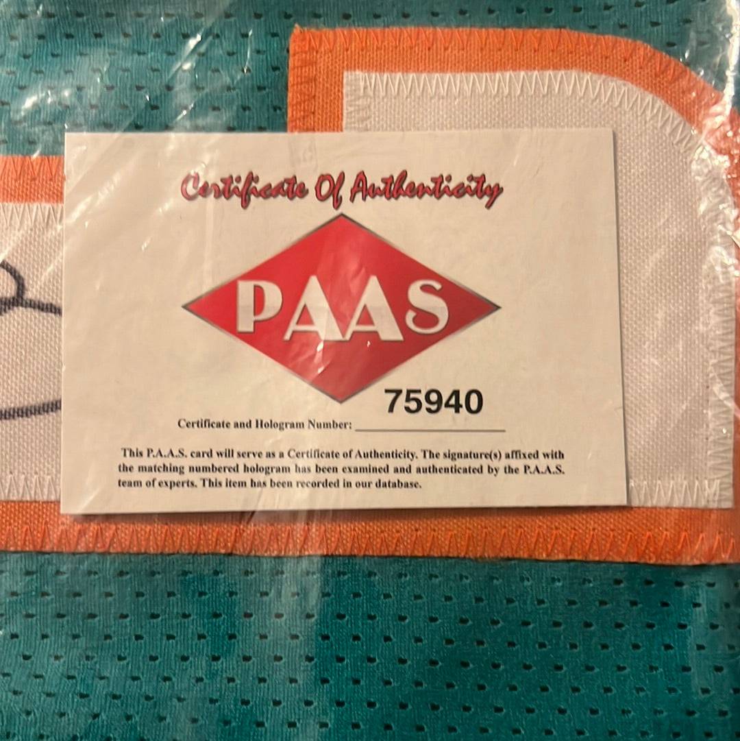 Autographed  Tua Tagovailoa Miami Dolphins Jersey