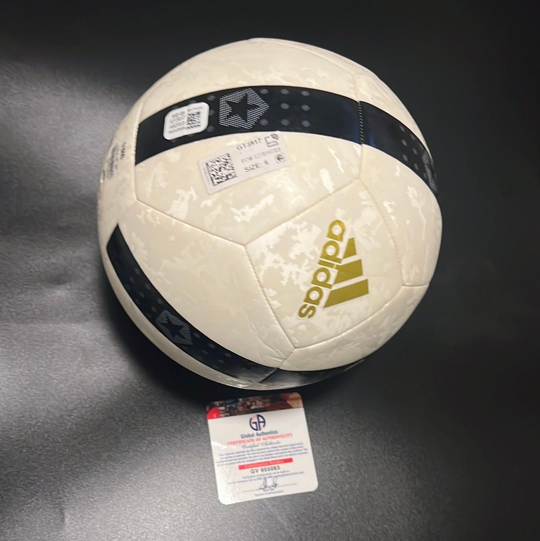 Cristiano Ronaldo Al-Nassr Autographed Adidas Soccer Ball GA coa