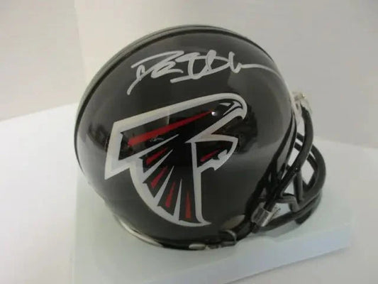Deion Sanders of the Atlanta Falcons signed autographed mini football helmet GTSM HOLO