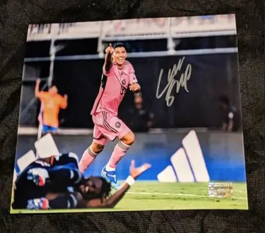 Luis Suarez Inter Miami autographed 8x10 photo with COA 115825