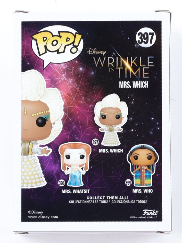 Oprah Winfrey Signed "A Wrinkle In Time" #397 Mrs. Which Funko Pop! Vinyl Figure (AutographCOA)