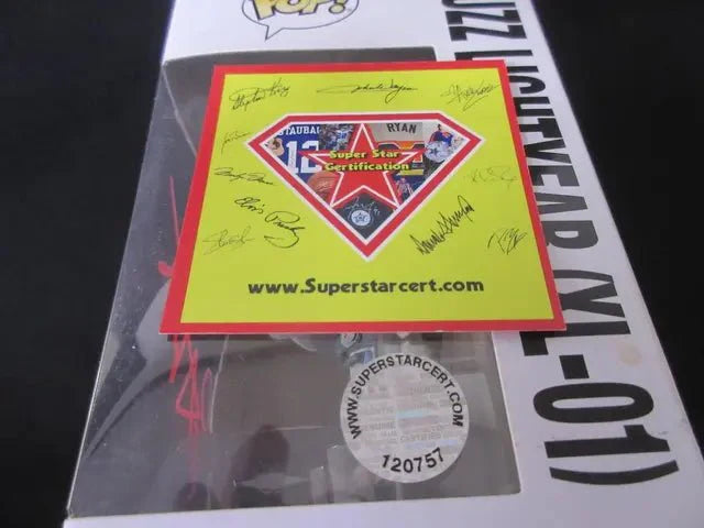 Patrick Warburton Signed Funko Pop 1210 SSC COA Buzz Lightyear XL-01