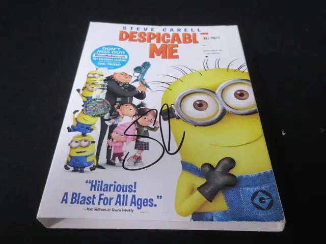 Steve Carrell Signed DVD Dust Cover SSC COA 126048