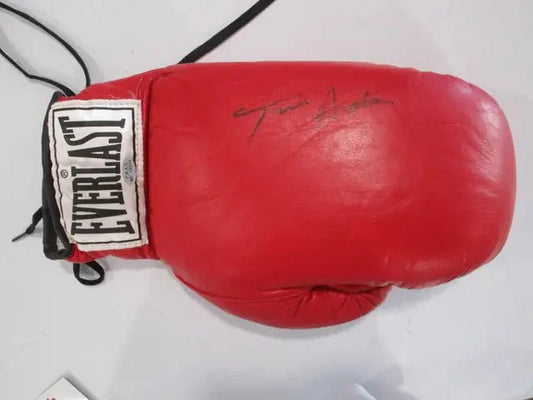 Tim Austin signed autographed boxing glove PAAS COA 334