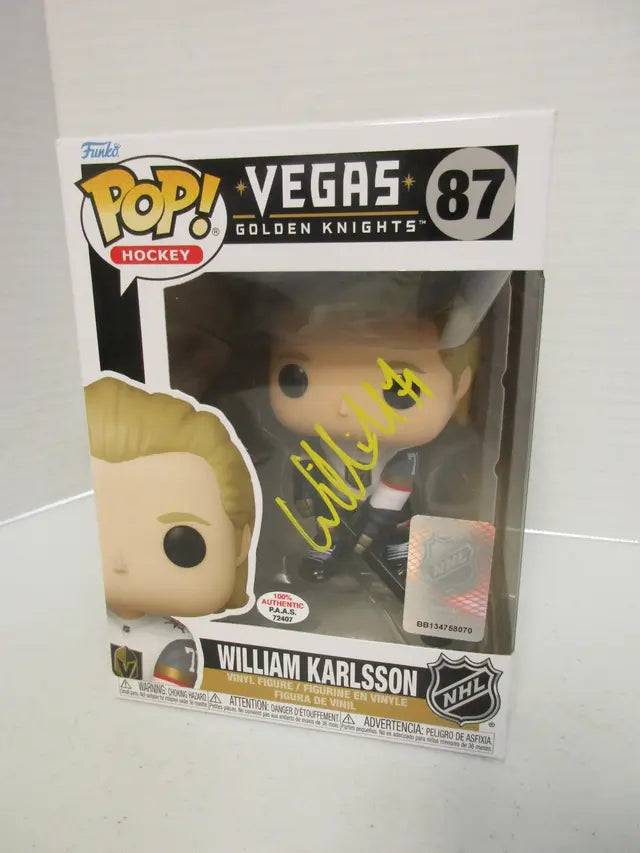 William Karlsson of the Vegas Golden Knights signed autographed Funko Pop Figure PAAS COA 407