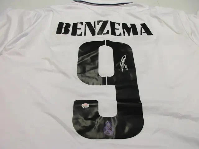 Karim Benzema signed autographed soccer jersey PAAS COA 786