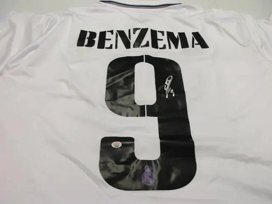 Karim Benzema signed autographed soccer jersey PAAS COA 786