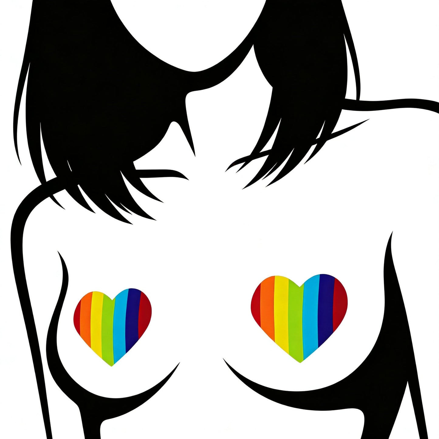 Rainbow Pride Pasties Pack - 3 Pairs