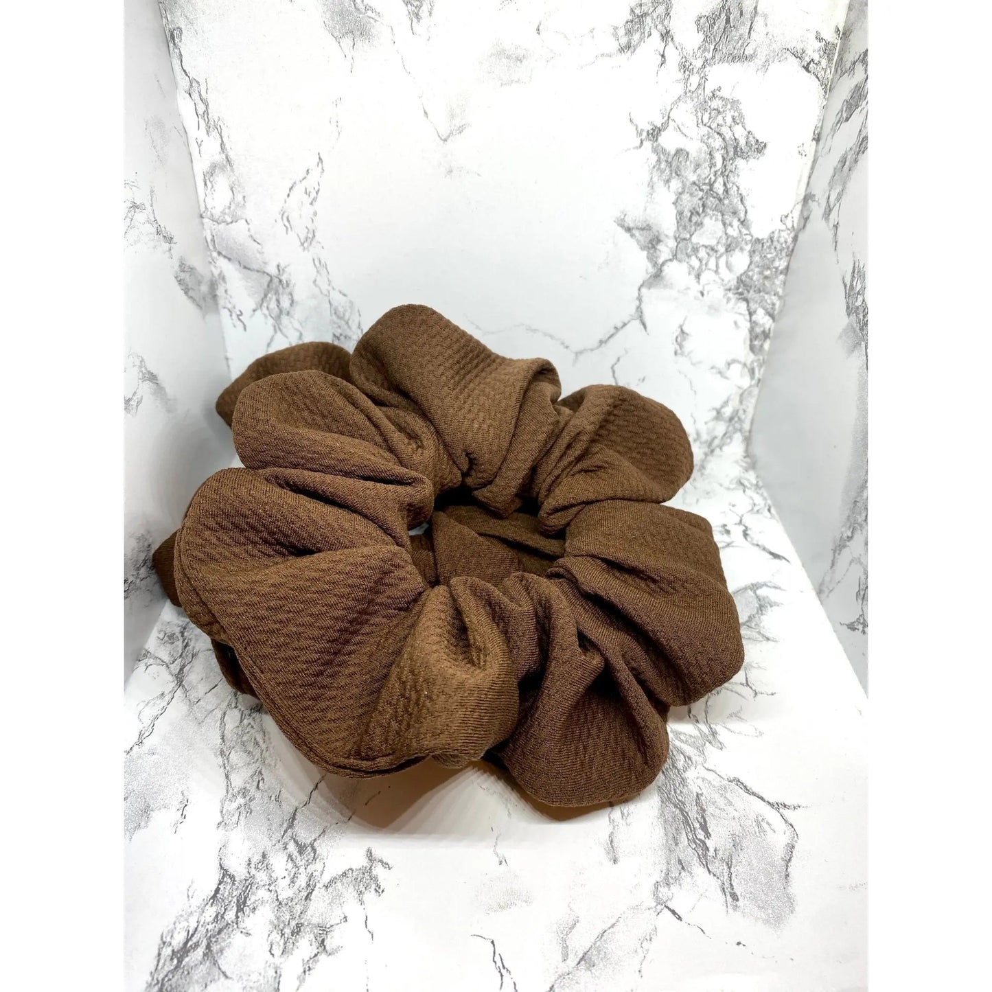 Brown Bullet Scrunchie