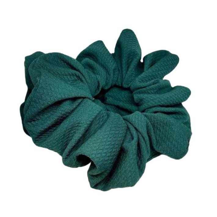 Forest Green Bullet Scrunchie