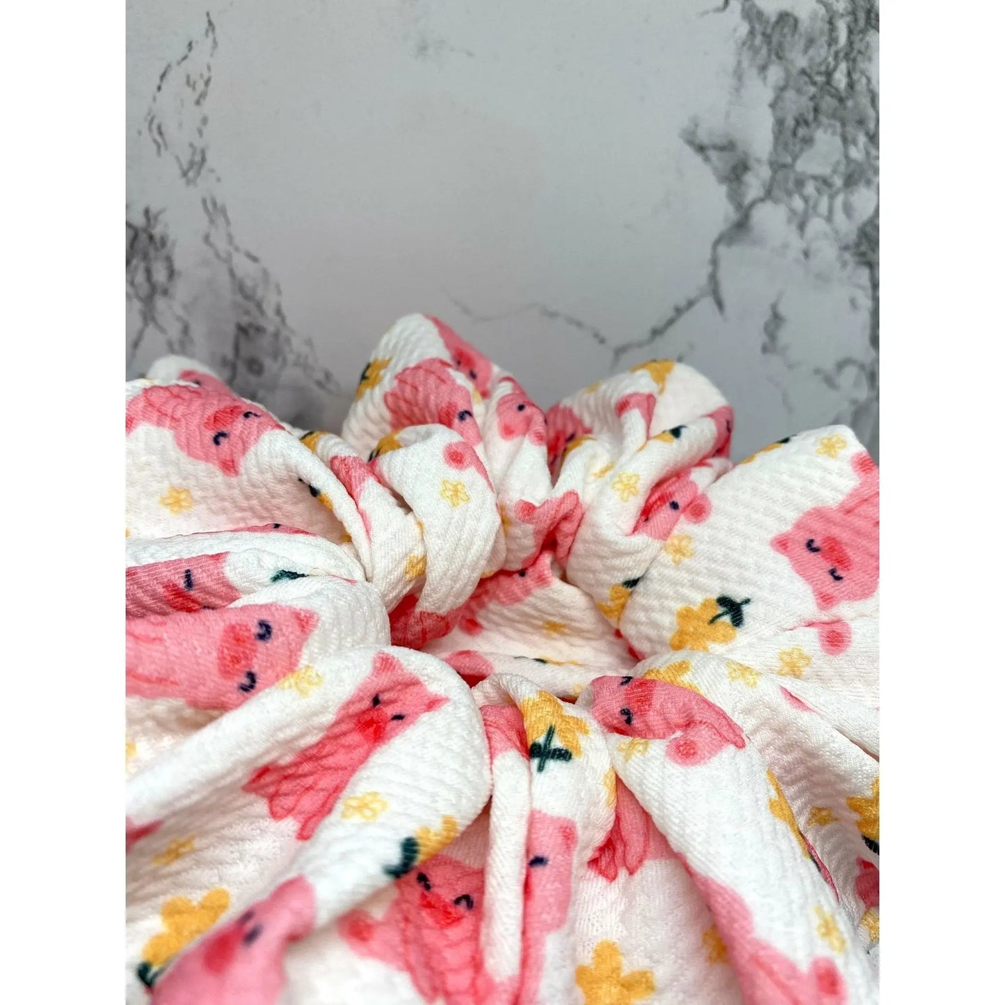 Cute Pig Bullet Scrunchie
