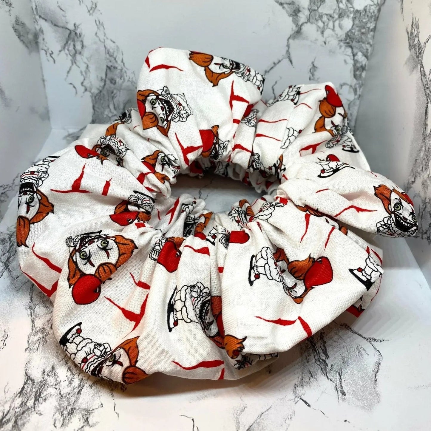 IT Pennywise Halloween Scrunchie