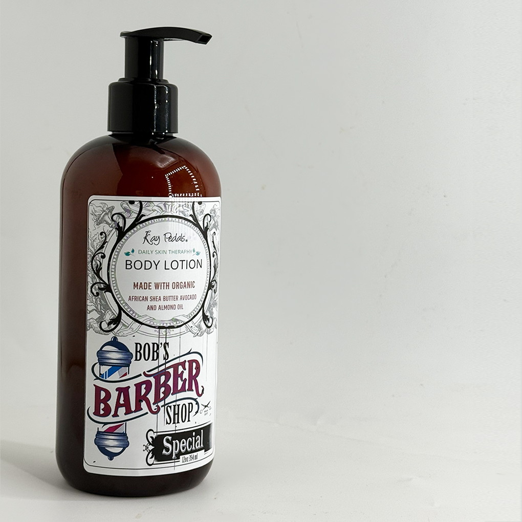 Bob's Barber Shop Special Organic Body Lotion 12oz-1