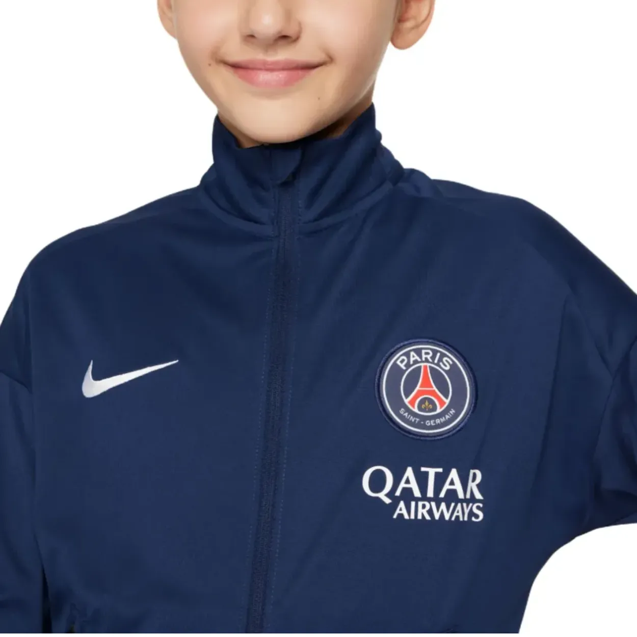 Kids - PSG navy blue Fanwear presentation tracksuit 2025/26 - Nike-3