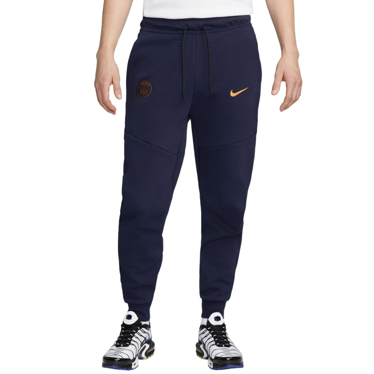 PSG Tech Fleece presentation soccer pants 2023/24 navy - Nike-0