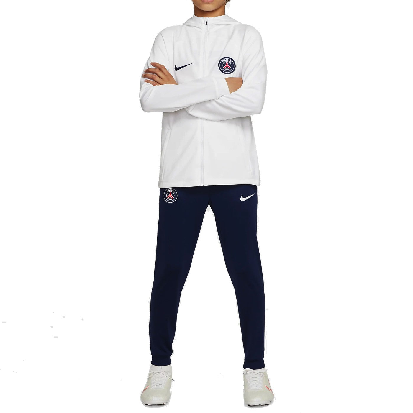 Kids - PSG training presentation hooded tracksuit 2022/23 - Nike-4