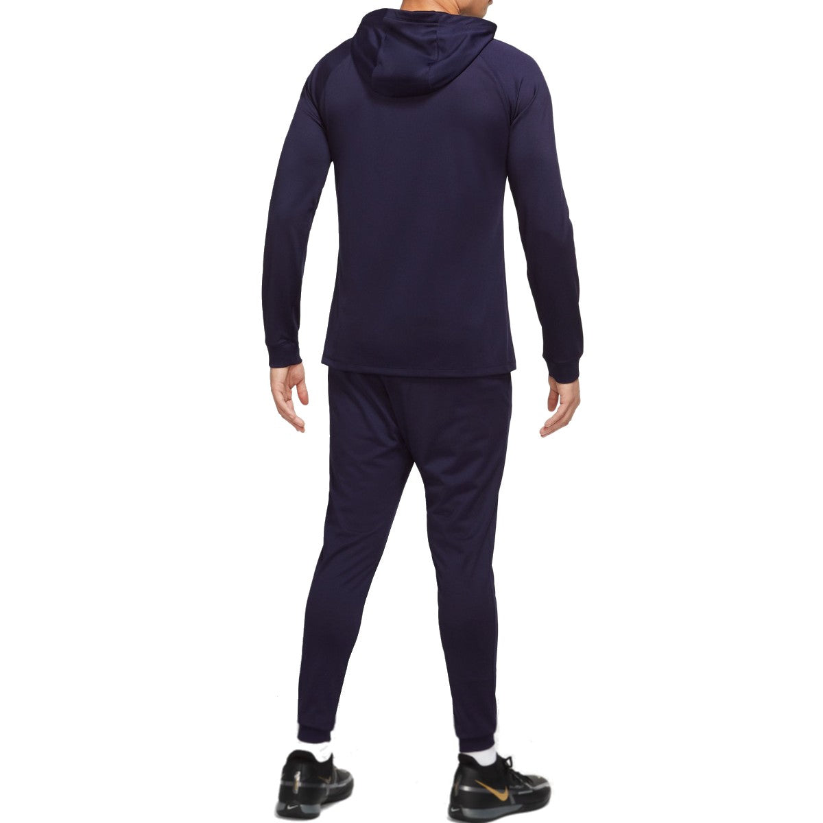 PSG navy hooded training presentation tracksuit 2023/24 - Nike-1