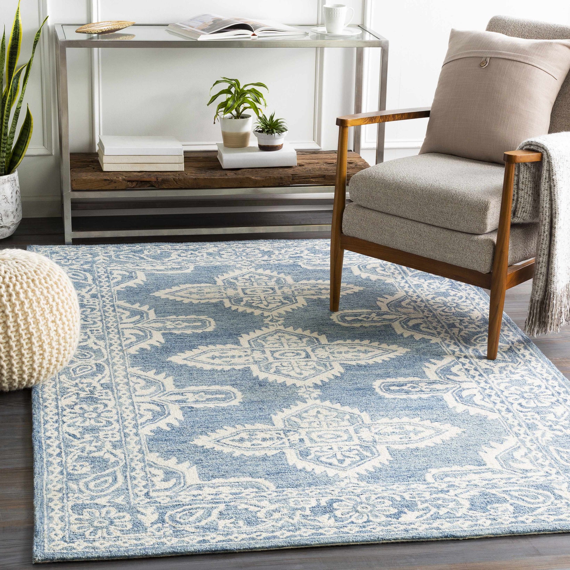 Passaic Hand Tufted Wool Rug-1
