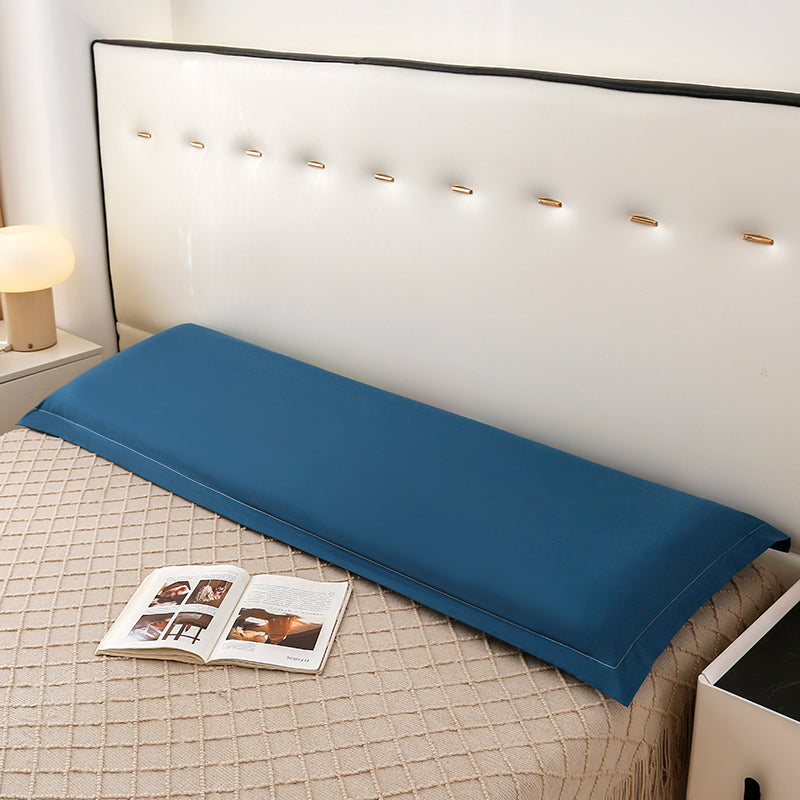Pure Cotton Long Pillowcase for Couples-4