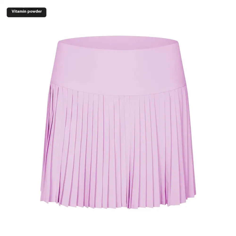 Purple Double Layer Points Exercise Skort