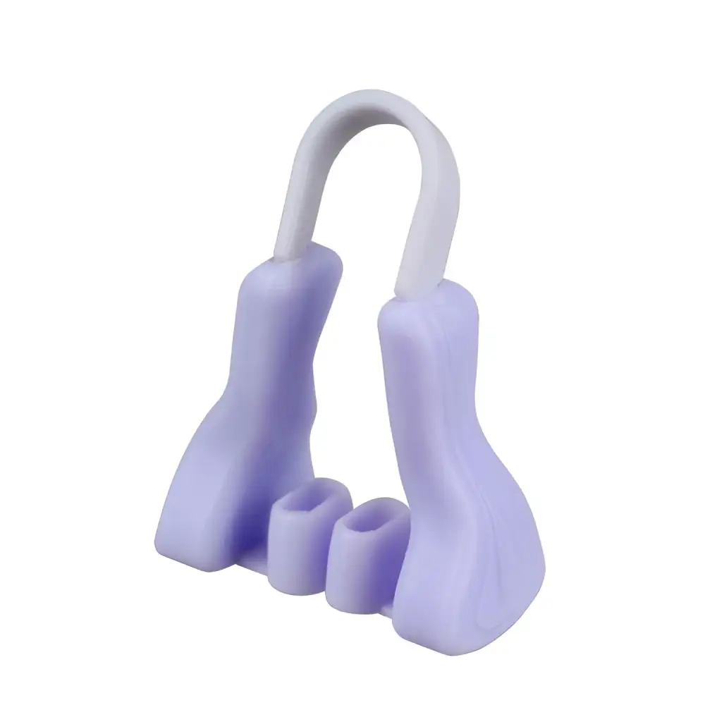 Purple Silicone Nose Reshaping Clip