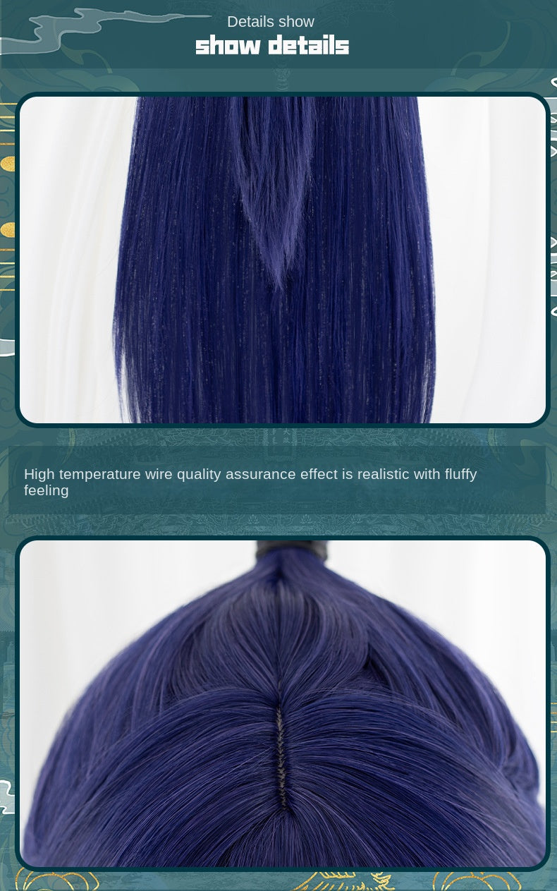 Blue Cosplay Synthetic Wig - Sword Dancing Fairy