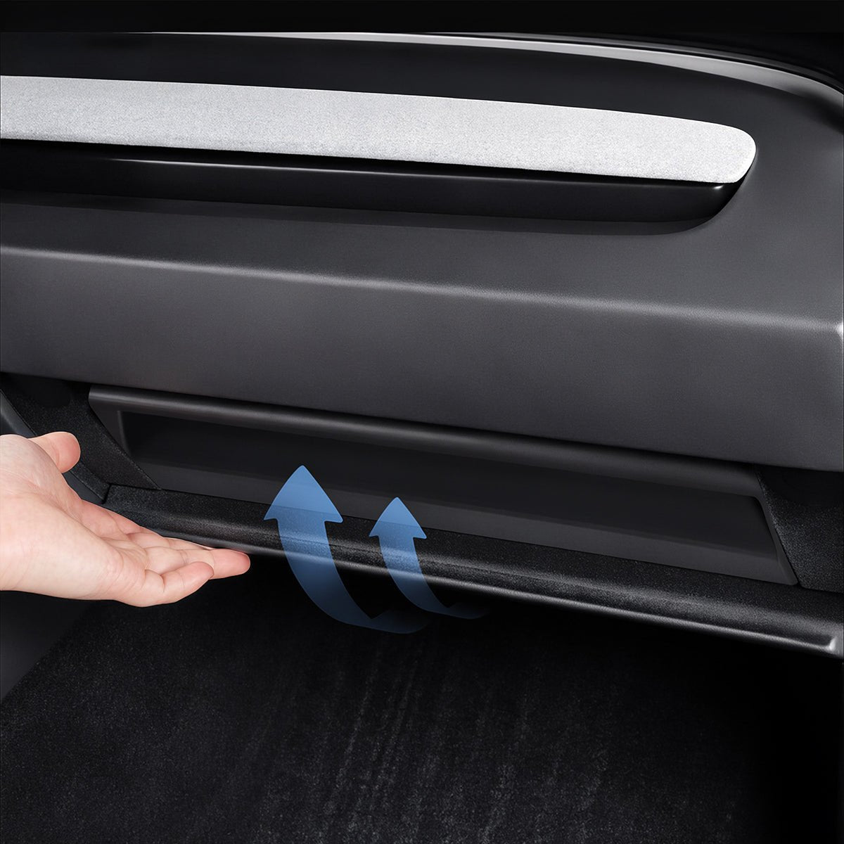Push-Pull Glovebox Storage Case for Tesla Model 3/Y (LHD)