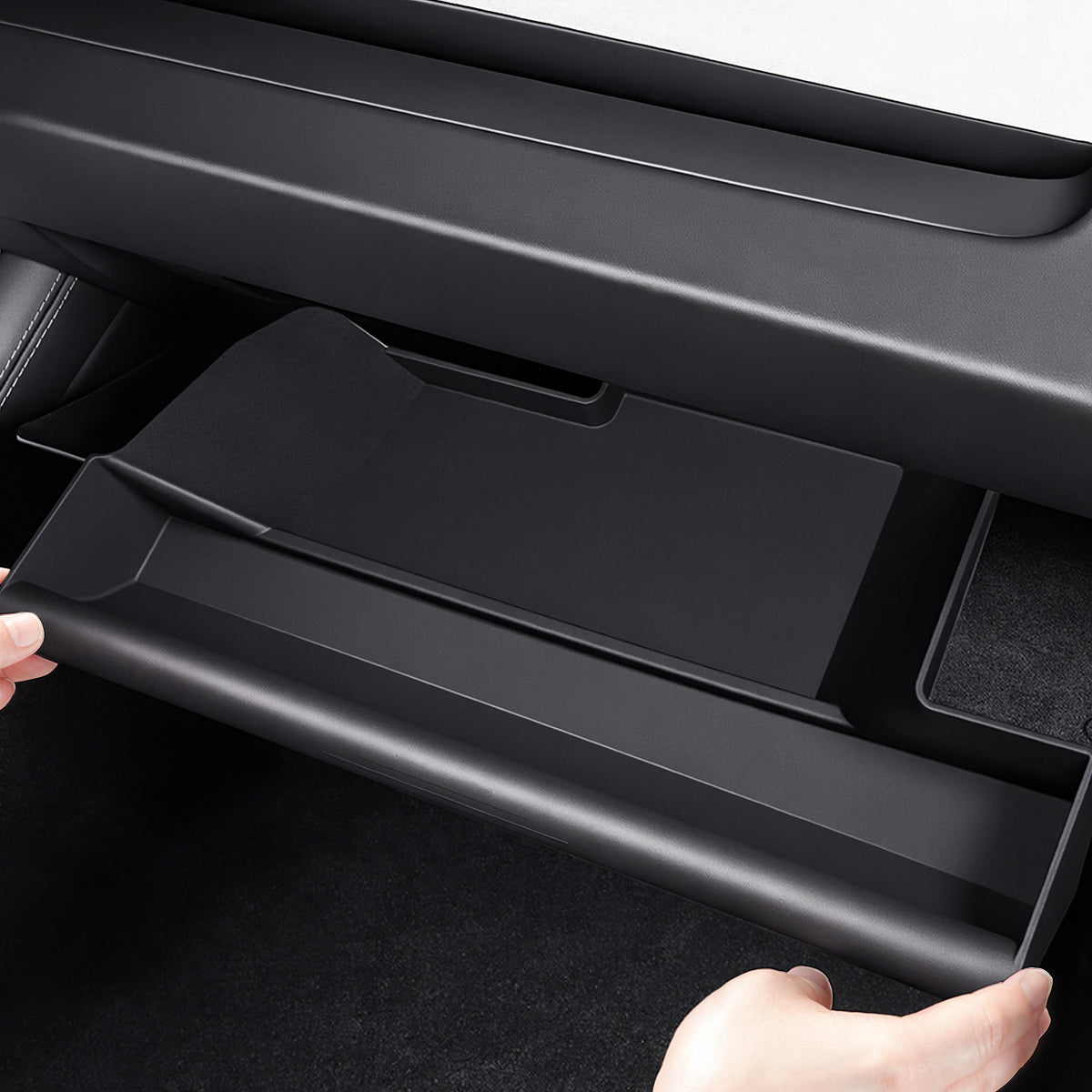 Push-Pull Glovebox Storage Case for Tesla Model 3/Y (LHD)