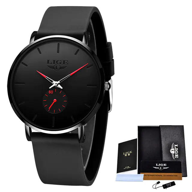 Men's Ultra-Thin Waterproof Quartz Luxury Watch