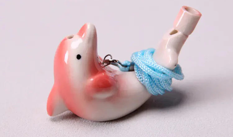 Ceramic Whistle Waterbird Ocarina