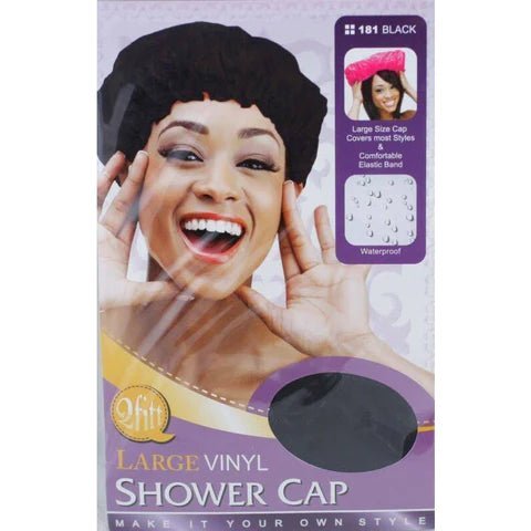 Qfitt Large Vinyl  Shower Cap