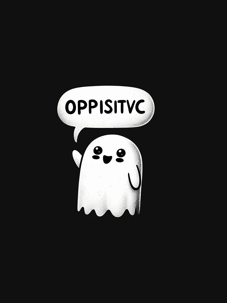 Ghost Pulsating with the Colors Oppisitvc Nostalgia and Hope