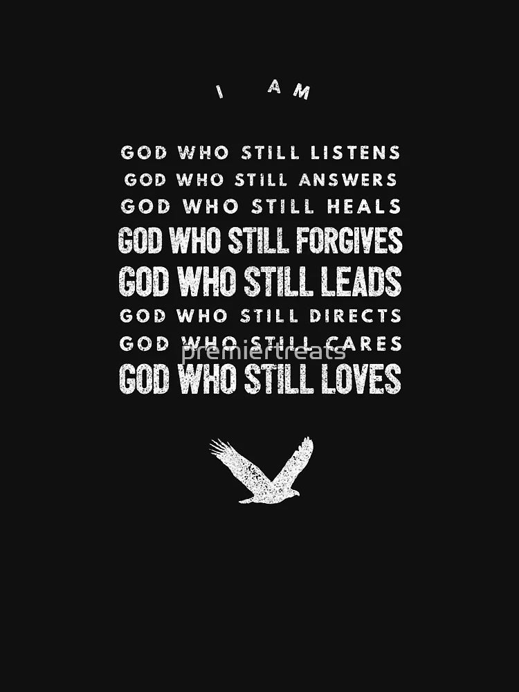 Cute and Cool Christian Merchandise - I Am God - Best Gift for Men, Women, Mom, Dad, Boyfriend, Girlfriend, Husband, Wife, Him, Her, Couples, Grandma, Brother or Friends