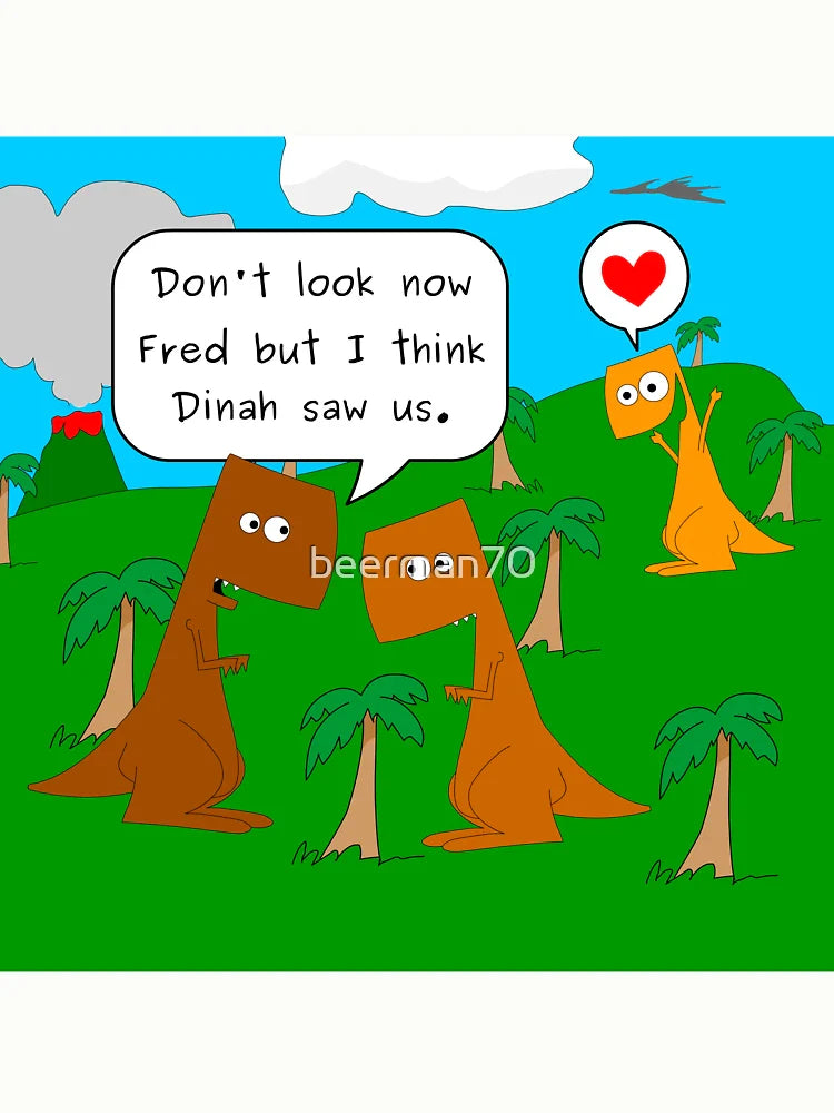 Dinah saw us (Dinosaurus)