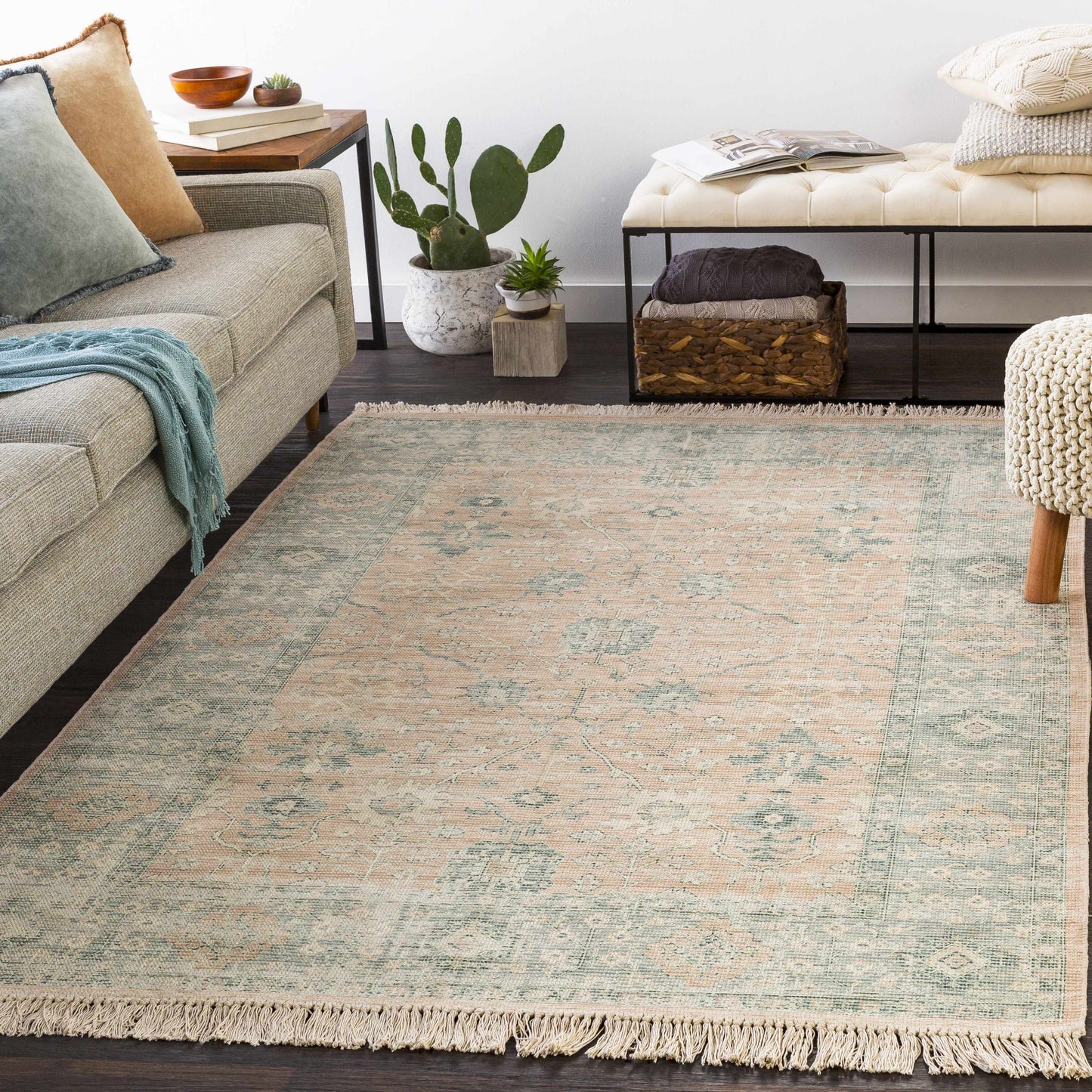 Robins Handmade Cotton-blend Rug-2