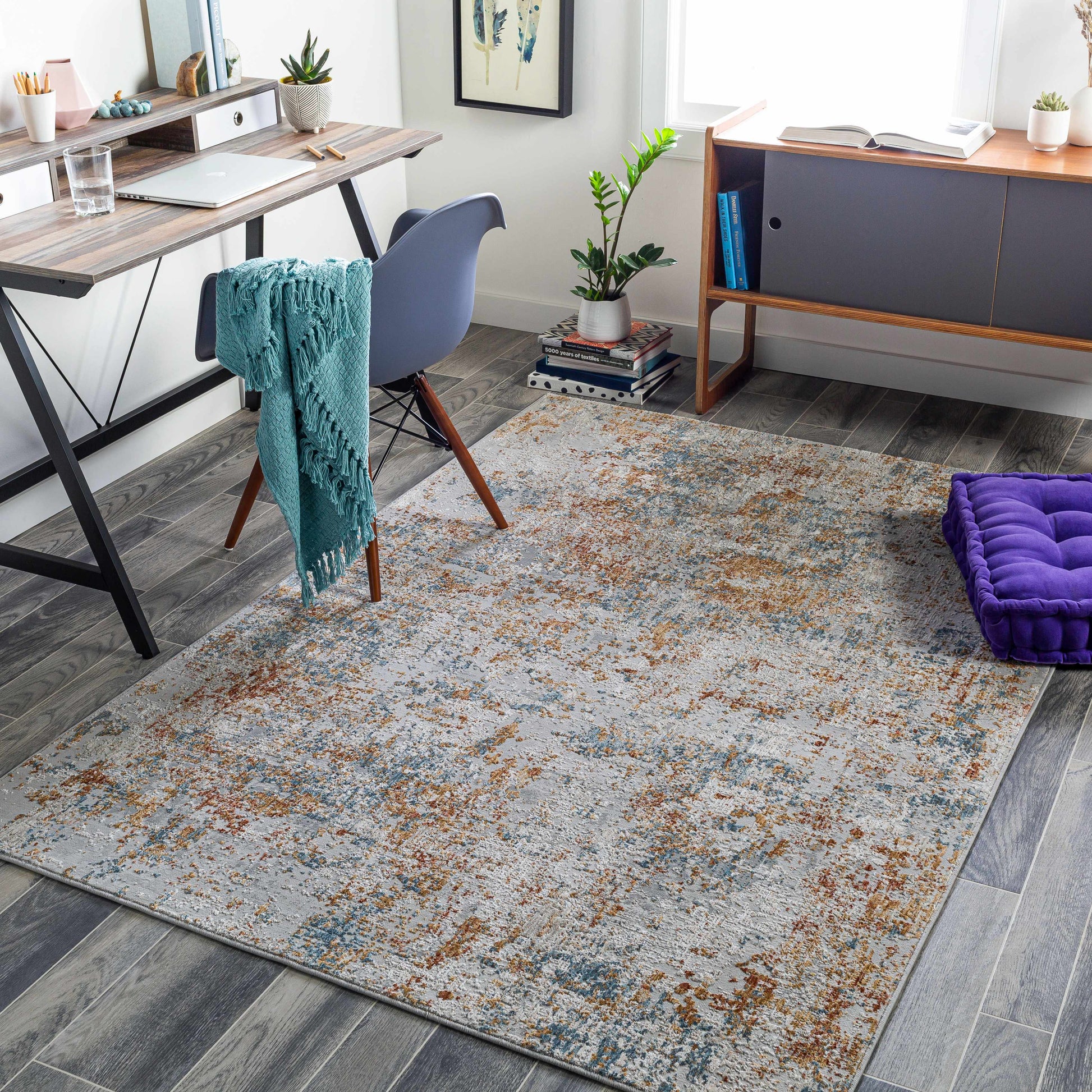 Rocklea Textured Luxe Area Rug-1