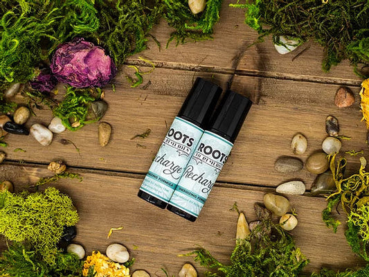 “RECHARGE” ENERGIZING HERBAL ROLL ON-0