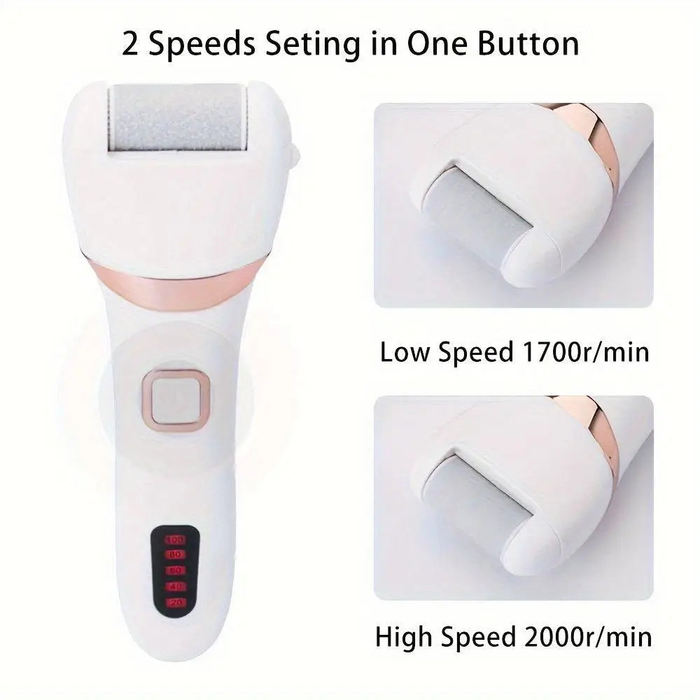 Rechargeable Electric Foot Pedicure Kit for Dead Skin