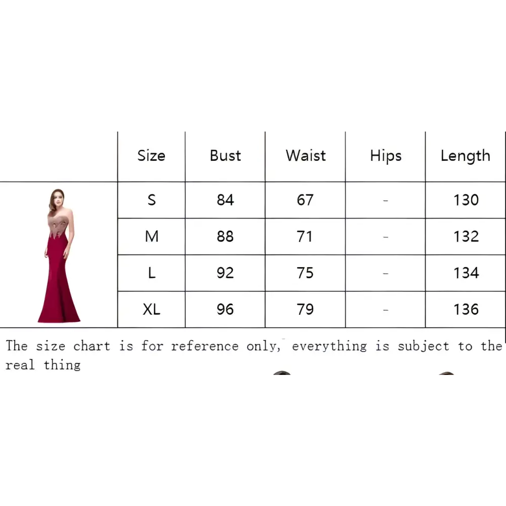 Red Gold Beaded Fishtail Skirt Evening Gown