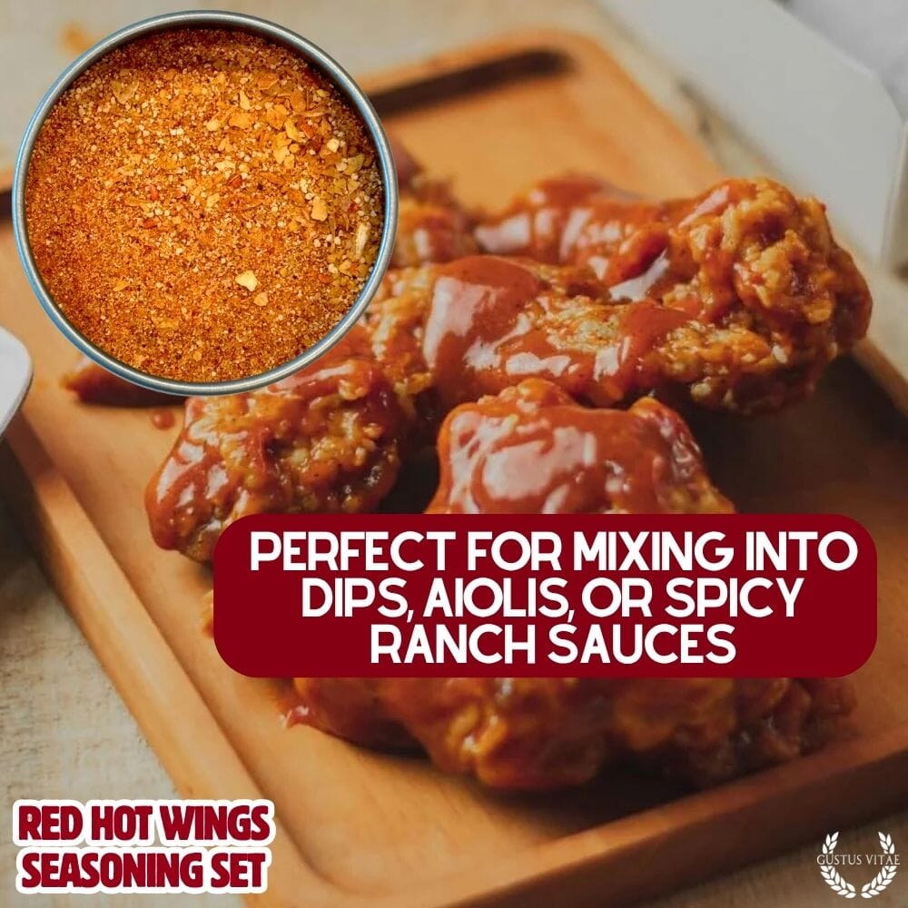 Red Hot Wings Seasoning Set-1