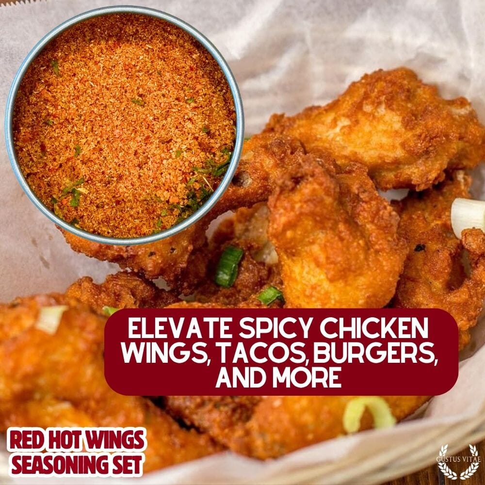 Red Hot Wings Seasoning Set-4