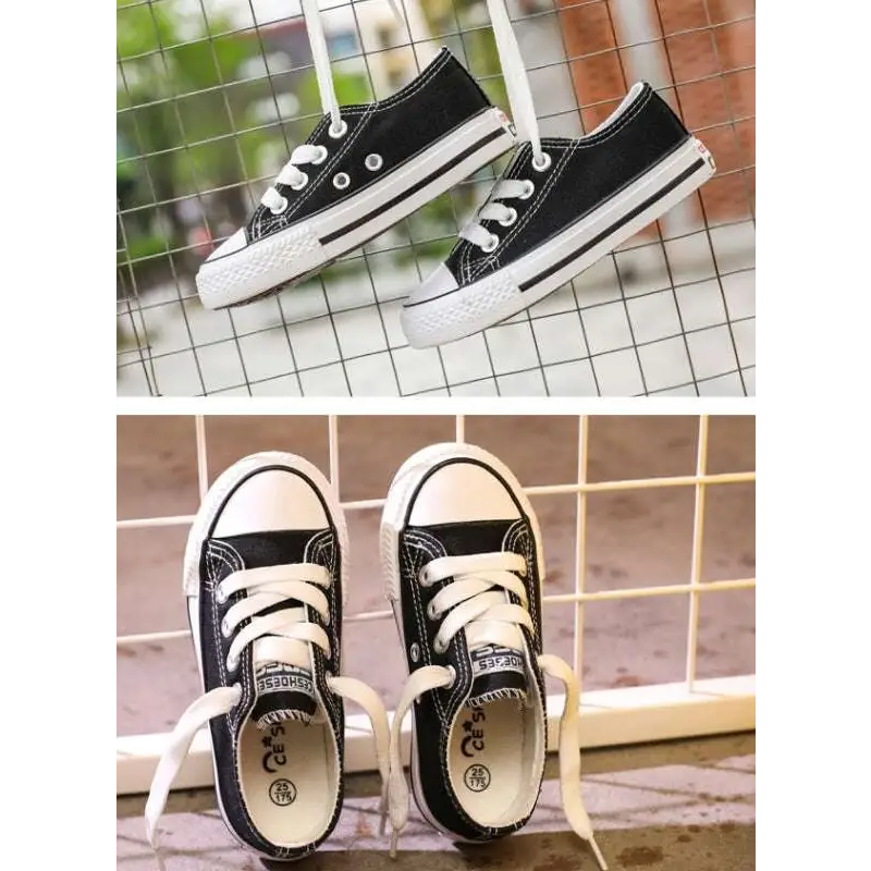 Red Toddler Canvas Casual Shoes Student Style