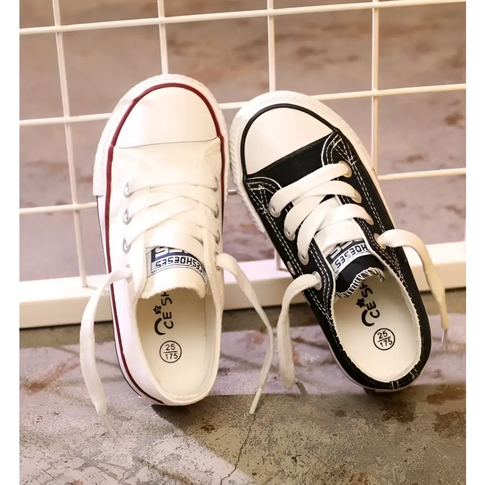 Red Toddler Canvas Casual Shoes Student Style