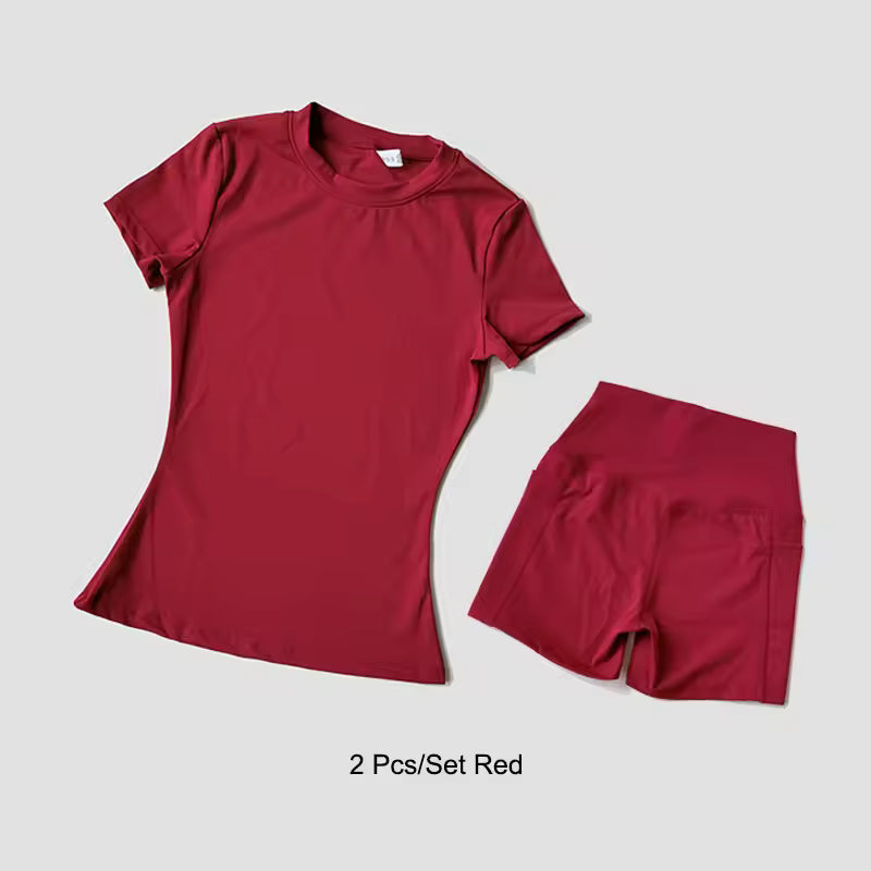 Seamless Women's Sports Yoga Set