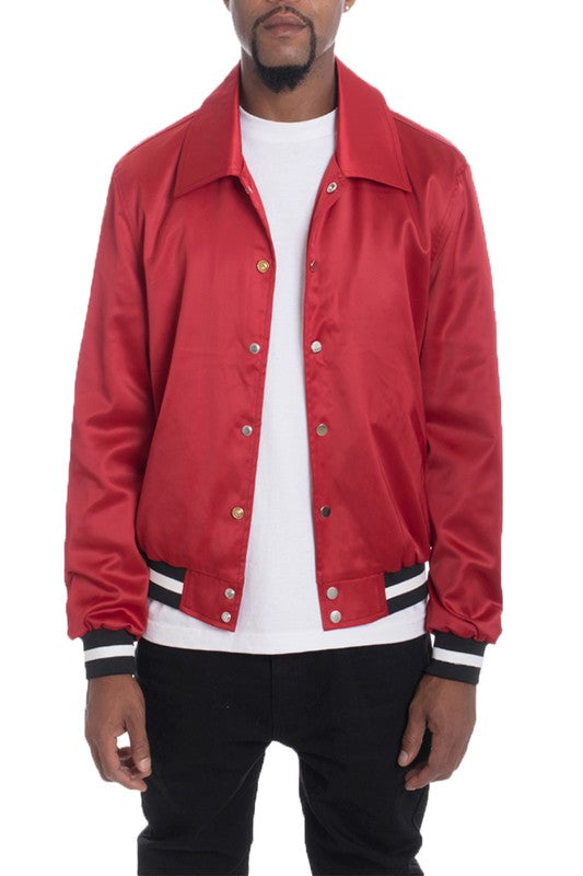red bomber jacket red windbreaker back angle for men jackets for men