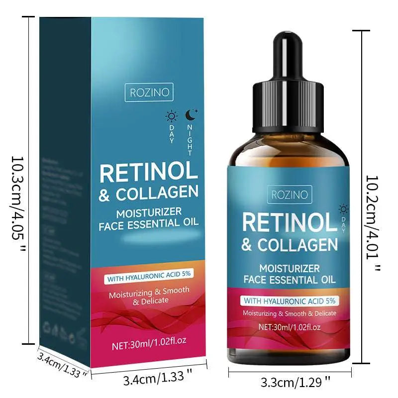 Retinol and Collagen Anti Wrinkle Moisturizing Oil