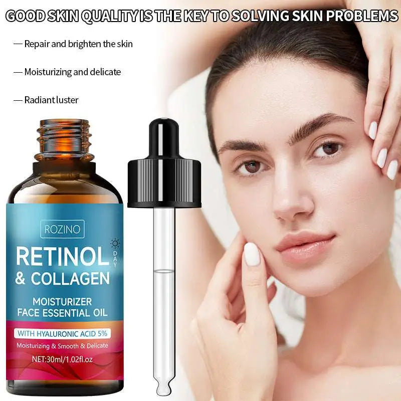 Retinol and Collagen Anti Wrinkle Moisturizing Oil