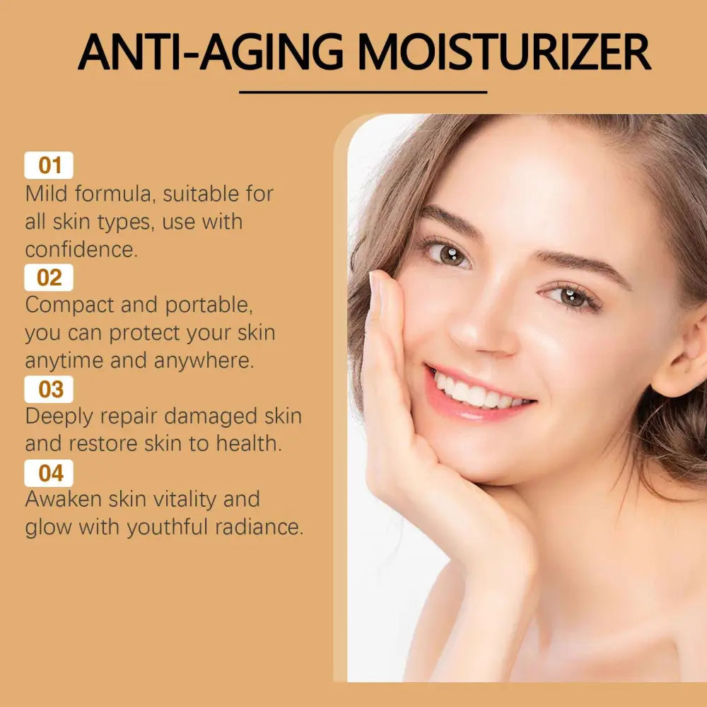 Retinol Anti-aging Moisturizer Hydrates and Lightens Lines