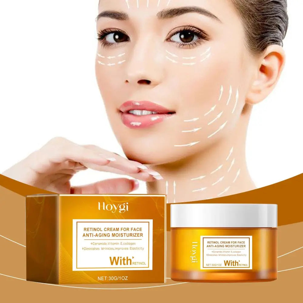 Retinol Anti-aging Moisturizer Hydrates and Lightens Lines