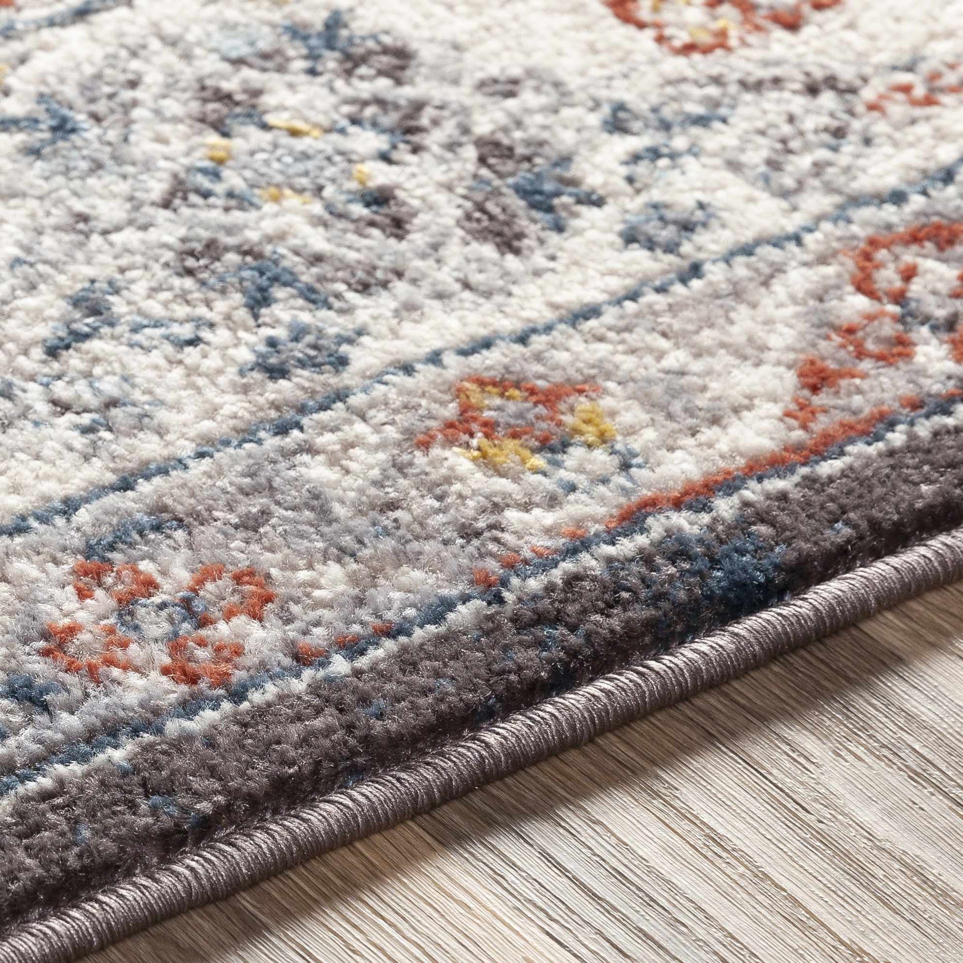 Haymond Brown Medallion Area Rug-2